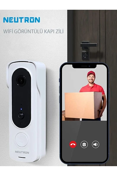 NTL-SB-02MP Wi-Fi Görüntülü Kapı Zili ürün görseli 1