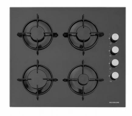 SilverLine CS5349B01 Siyah 60cm Ankastre Ocak ürün görseli 1