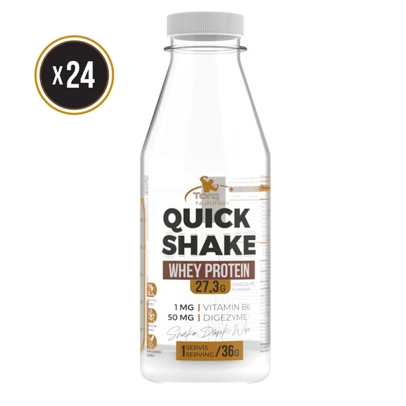 Torq Nutrition Quick Shake Whey Protein 36 gr Çikolata 24 Adet ürün görseli 1