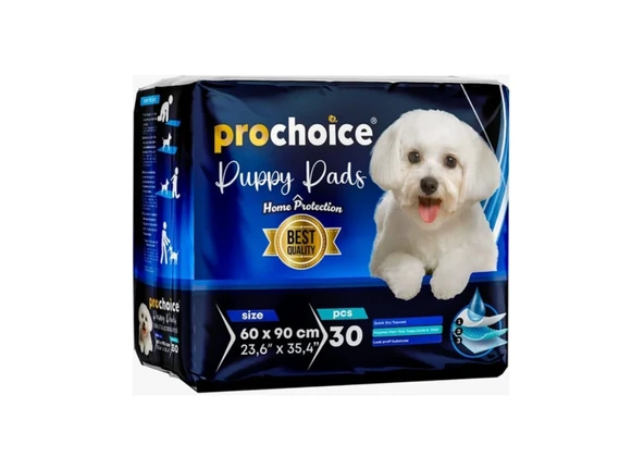 ProChoice Puppy Pad, Köpek Tuvalet Alıştırma Pedi 30lu Paket 60x90 cm ürün görseli 1