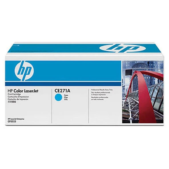 HP 650A Cyan Mavi 15.000 Sayfa Toner CE271A ürün görseli 1