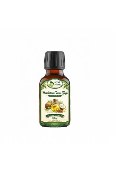 Hindistan Cevizi Yağı Soğuk Pres 50ml ürün görseli 1