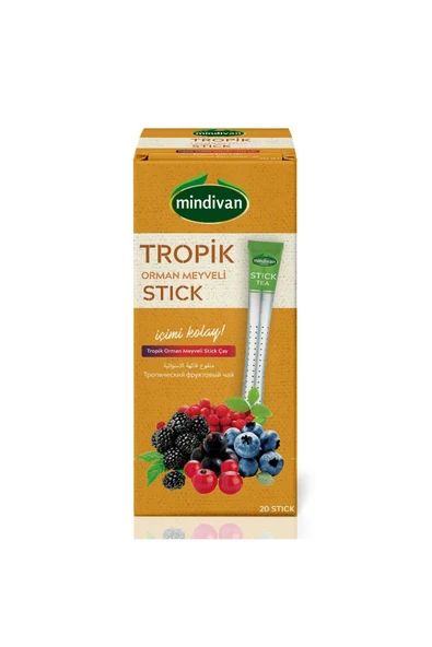 Orman Meyveli Stick Çay Tropik 20'li ürün görseli 1