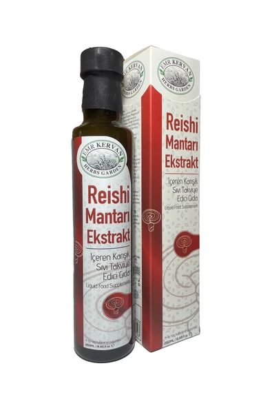 Reishi Mantarı Ekstrakt İçeren Karışık Sıvı Takviye Edici Gıda 250ml ürün görseli 1