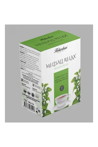 Melisalı Papatyalı Relax Çayı 45li Süzen Poşet ürün görseli 1