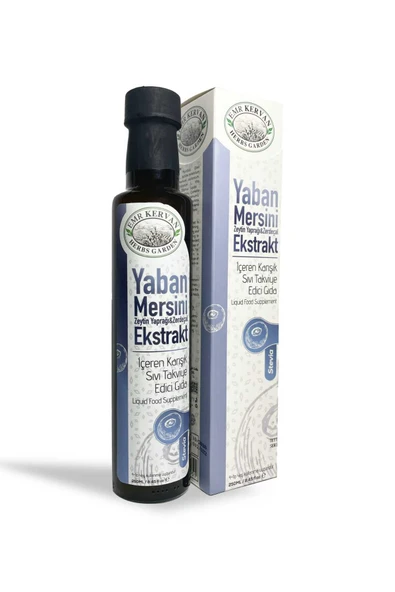 YABAN MERSİNLİ & ZEYTİN YAPRAKLI SIVI EKSTRAT İÇEREN TAKVİYE EDİCİ GIDA 250 ML ürün görseli 1