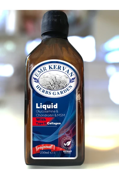 Glikozamin & Chondroitin & Msm ve Type II Collagen İçeren Karışık Sıvı Takviye Edici Gıda 250ml ürün görseli 1
