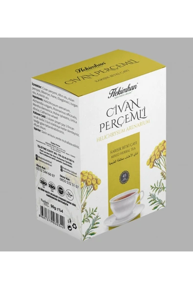 Civanperçemli Aslanpençeli Çay 45li Süzen Poşet ürün görseli 1