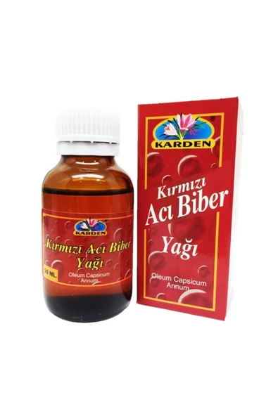 Bitki Diyarı Kırmızı Acı Biber Yağı 50 Ml ürün görseli 1