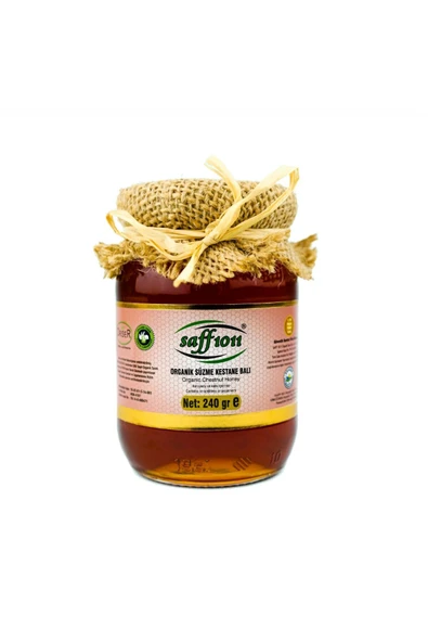 Organik Süzme Kestane Balı 240gr ürün görseli 1