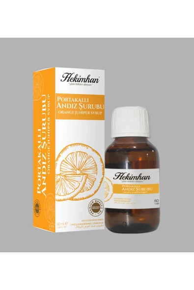 PORTAKALLI ANDIZ ŞURUBU 50ML ürün görseli 1