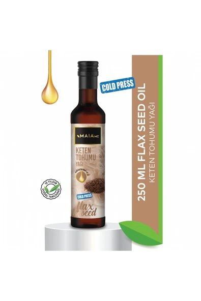 SOĞUK PRES KETEN TOHUMU YAĞI 250ML ürün görseli 1