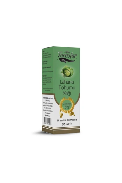 TOROSLAR LAHANA TOHUMU YAĞI 50ML ürün görseli 1