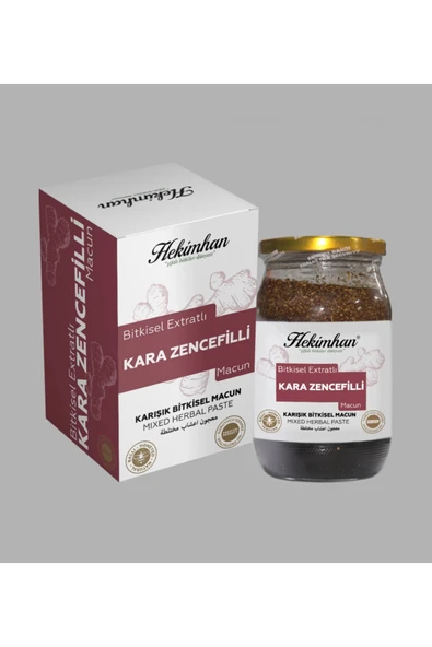 KARA ZENCEFİLLİ MACUN 420 GR ürün görseli 1