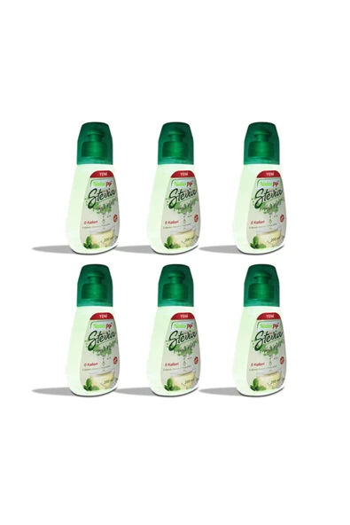 Sıvı Stevia Tatlandırıcı 6 X 200 Ml. ürün görseli 1