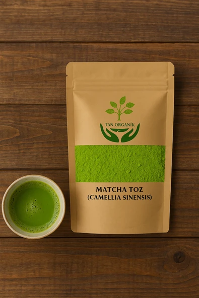 Matcha Tozu Saf Katkısız (Camellia sinensis) 100gr ürün görseli 1