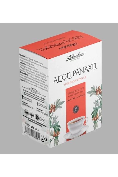 Alıçlı Karabaşlı Ginsengli Çay 45li Süzen Poşet ürün görseli 1
