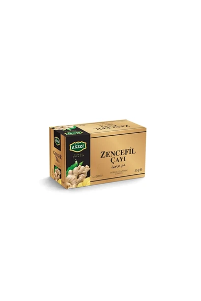 Zencefil Çayı (Zingiber officinale) 20’li Süzen Poşet ürün görseli 1