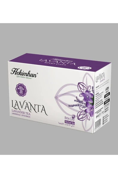 Lavanta Çayı (Lavandula angustifolia) Süzen Poşet 20li ürün görseli 1