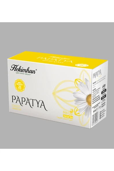 Papatya Çayı (Matricaria chamomilla L.) 20li Süzen Poşet ürün görseli 1