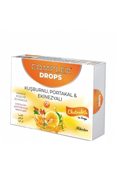 DOĞAL PASTİL KUŞBURNU, PORTAKAL VE EKİNEZYALI 24'LÜ ürün görseli 1