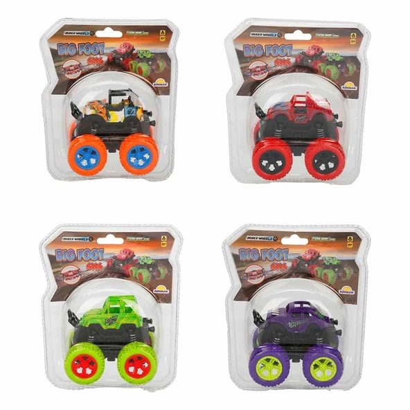 Maxx Wheels Big Foot 4x4 Sürtmeli Araba 1 adet ürün görseli 1