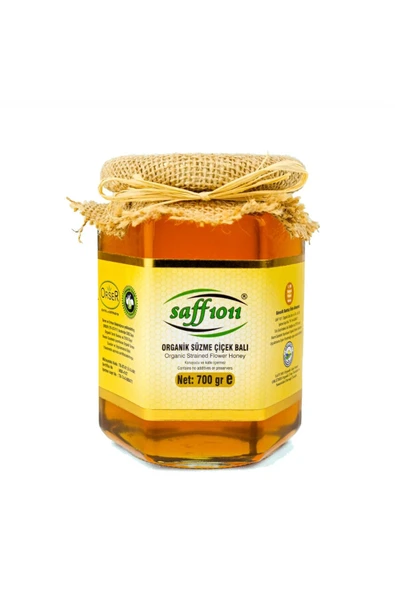 Organik Süzme Çiçek Balı 700gr ürün görseli 1