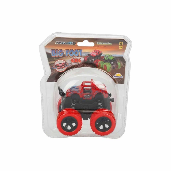 Maxx Wheels Big Foot 4x4 Sürtmeli Araba 1 adet - Resim 3