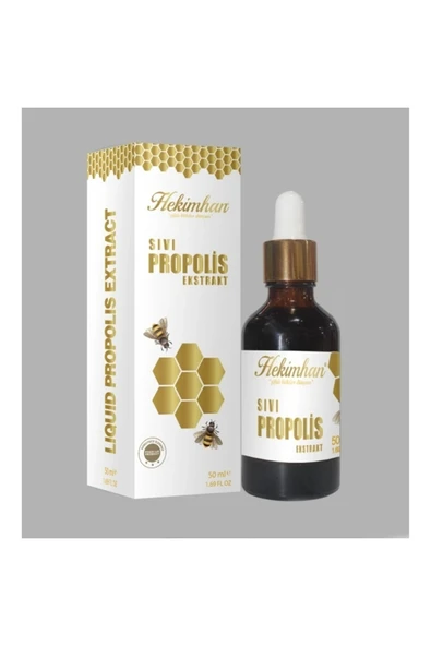Propolis Sıvı Ekstrakt Alkol Bazlı 50ml ürün görseli 1