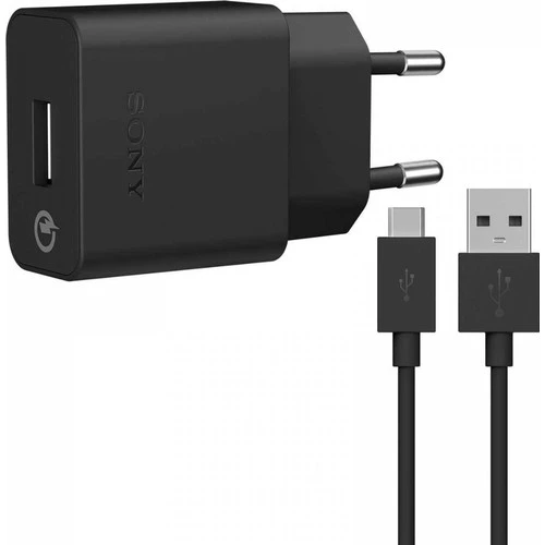 Sony UCH10 2.0A Hızlı Şarj Cihazı + Micro Usb Kablo - Siyah (İthalatçı Garantili) ürün görseli 1