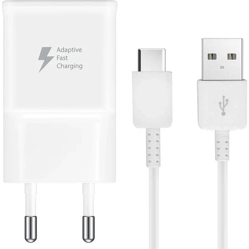 Samsung EP-TA20EBEUGGB 1 Çıkışlı 2000 Mah Type-C Kablo + Şarj Aleti Kablo Dahil ürün görseli 1