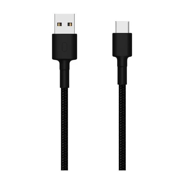 Xiaomi USB to USB-C Type-C Şarj/Data Kablosu 1 Metre - Siyah ürün görseli 1