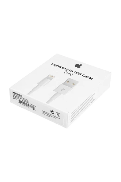Iphone 5/6/7/8/X  Şarj Ve Data Kablosu 1m - Resim 2