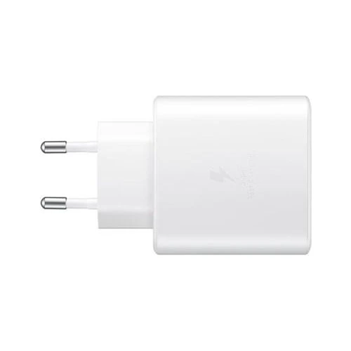 Samsung TA845 Fast Charging 45W Type-C Çıkışlı Şarj Adaptörü Beyaz ürün görseli 1