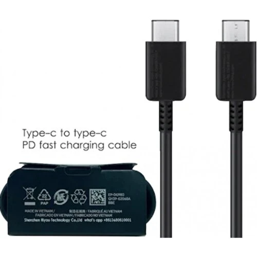 Samsung Orjinal 25W ve 45W Destekli Hızlı Type-C Usb-Şarj Kablosu (Siyah) ürün görseli 1