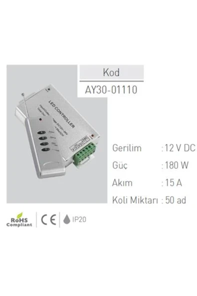 Rgb Avize Kumandası Ay30-01110 ürün görseli 1