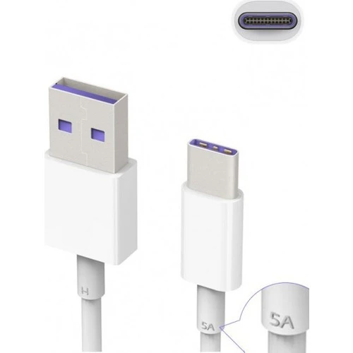 Huawei Super Charge Uyumlu USB Type-C Kablo ürün görseli 1
