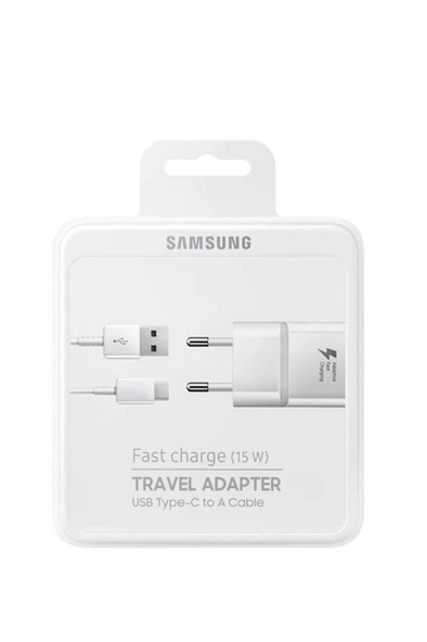 Galaxy S9 Plus Uyumlu  Hızlı Şarj Cihazı 15w Seyehat Adaptörü Usb Type-c ürün görseli 1