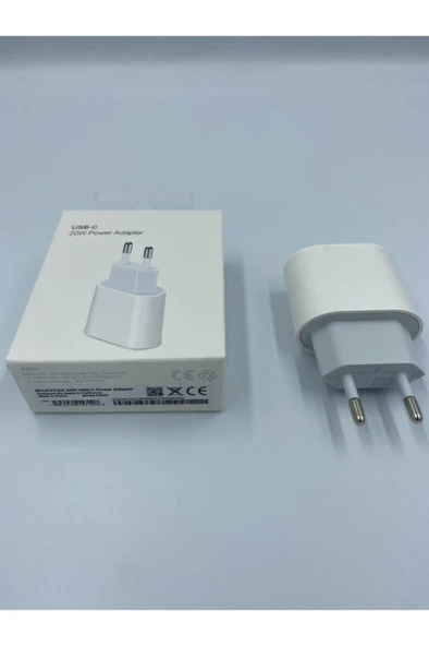 Iphone 11 12 Serisi Için Uyumlu 20 W Usb-c Güç Adaptörü Hızlı Şarj Başlığı 20watt ürün görseli 1