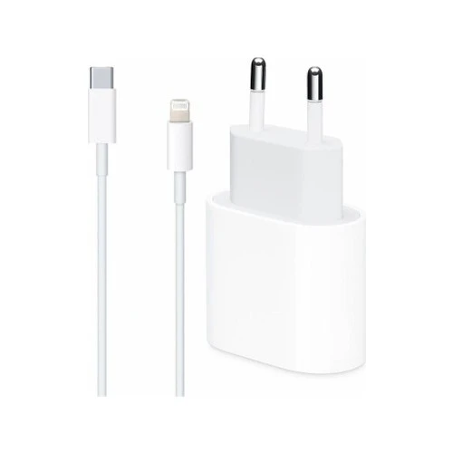 Apple iPhone Hizli Şarj Aleti 20W Usb-C Adaptör X-XS-11-12-12PRO-12PROMAX-13-13PRO-PROMAX white ürün görseli 1