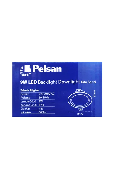 Rita 9 Watt Led Spot - Resim 3