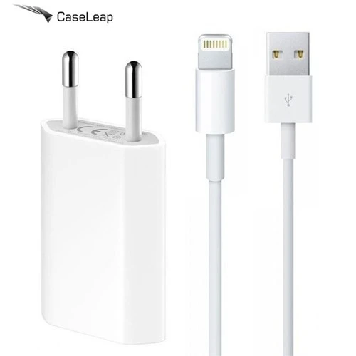 Case Leap Apple iPhone Uyumlu 5/5S/5C/Se/6/6 Plus Şarj Seti ürün görseli 1