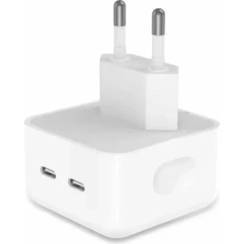 Apple Uyumlu 35 W Çift Usb-C Bağlantı Noktalı Şarj Adaptörü Hızlı Ikili Şarj ürün görseli 1
