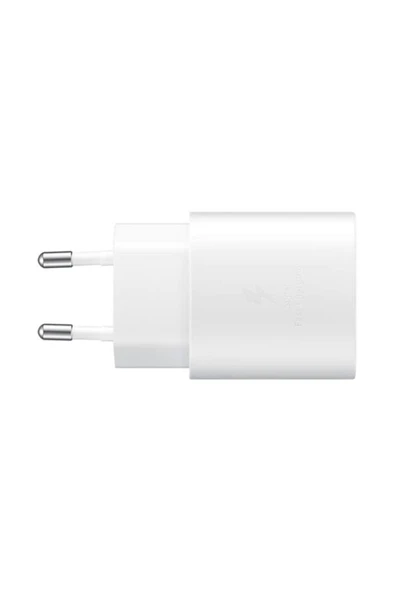 Galaxy A71 Için Ep-ta800x Tip-c 25w Hızlı Şarj Başlığı + Usb Tip-c Kablo Beyaz ürün görseli 1