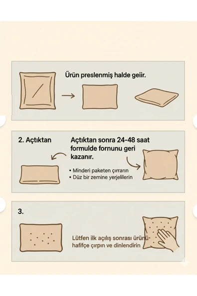 Pofidik Sandalye Minderi, Bağcıklı 40x40 - Resim 3