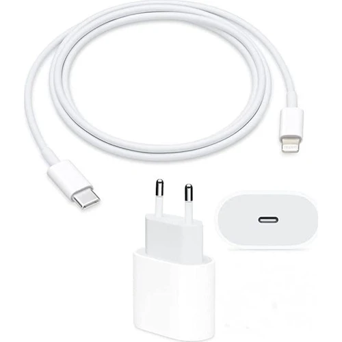 Sprange Iphone Tüm Serilerle Uyumlu 20W Hızlı Şarj Aleti Kablo Adaptör Set Iphone 11 / 12 / 13 / Pro / Pro Max ürün görseli 1