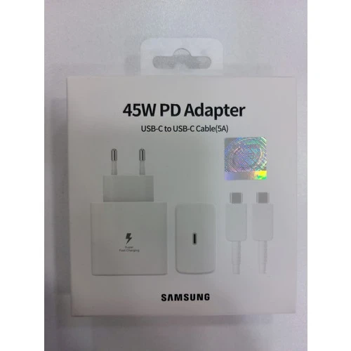 Samsung Mry 45W Pd Adaptör Usb-C Kablo (5A) ürün görseli 1