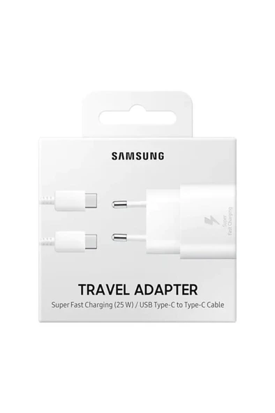 Samsung Galaxy S21 Fe 5g Hızlı Şarj Aleti 25w Type-c Çıkışlı Şarj Cihazı ürün görseli 1