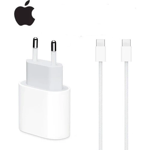 Acl iphone 15/15PRO/15 Pro Max/15 Plus Uyumlu 25W Hızlı Şarj Cihazı Type-C iphone Şarj Kablosu Set ürün görseli 1