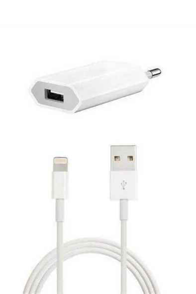 Iphone Orjinal Tam Uyumlu Şarj Cihazı Ve Kablosu Iphone 5s 5se 6 6s 7 8 Plus X Xr Xs Max ürün görseli 1